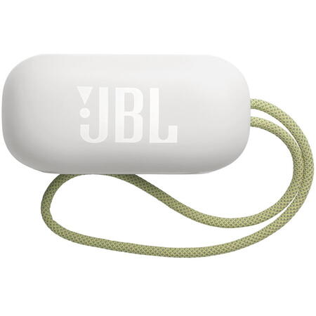 Casti audio in-ear JBL Reflect Aero TWS, True wireless, Bluetooth, Noise cancelling, 6 microfoane, IP68, Alb