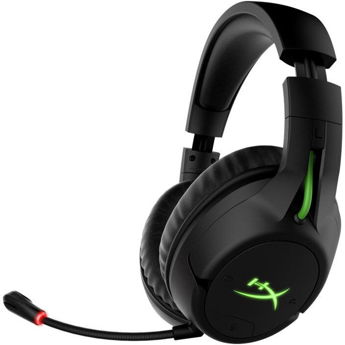 Casti gaming wireless HyperX CloudX Flight, compatibile cu PC/Xbox One/Xbox Series X|S, negru/verde Casti PC