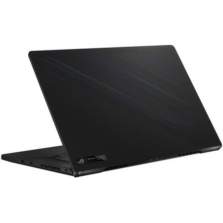 Laptop Gaming ASUS ROG Zephyrus M16 GU603ZX cu procesor Intel® Core™ i9-12900H pana la 5.00 GHz, 16'', WQXGA, 165Hz, 32GB, 2TB SSD, NVIDIA® GeForce RTX™ 3080 Ti 16GB, No OS, Off Black