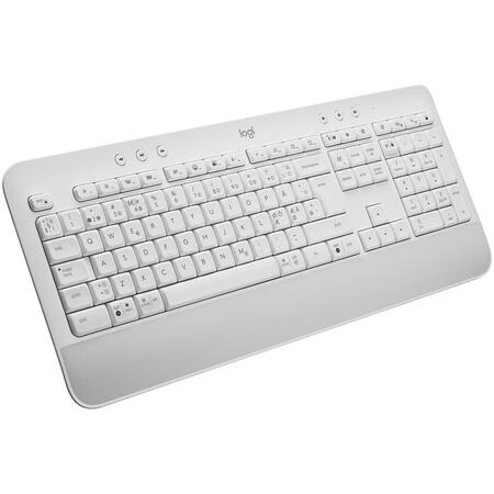 Tastatura wireless Logitech Signature K650, layout US INT'L, Off-White
