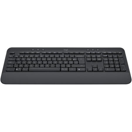 Tastatura wireless Logitech Signature K650, layout US INT'L, Graphite