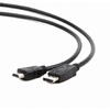 Spacer Cablu video DisplayPort (T) la HDMI (T), 4K, 1.8m, Black