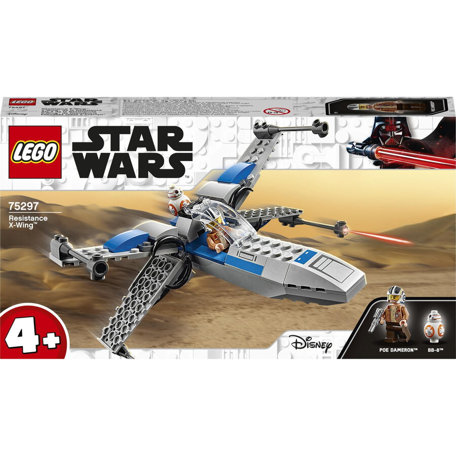 LEGO Star Wars - Resistance X Wing 75297, 60 piese
