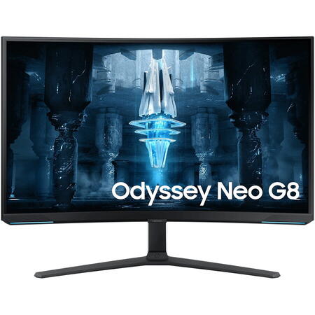 Monitor LED Samsung Gaming NEO Odyssey G8 S32BG85 Curbat 32 inch UHD VA 1 ms 240 Hz