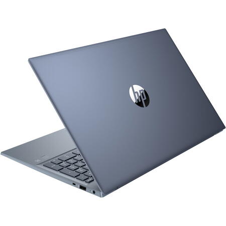 Laptop HP Pavilion 15-eh2007nq cu procesor AMD Ryzen™ 5 5625U pana la 4.30 GHz, 15.6 FHD, 16GB DDR4, 512GB PCIe SSD, AMD Radeon Integrated Graphics, Windows 11 Home, Fog Blue