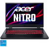Laptop Gaming Acer Nitro 5 AN517-55 cu procesor Intel® Core™ i5-12500H pana la 4.50 GHz, 17.3", Full HD, IPS, 144Hz, 16GB, 512GB SSD, NVIDIA® GeForce RTX™ 3050 4GB, NO OS, Black