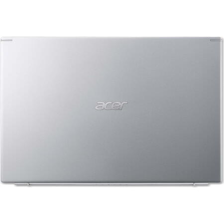 Laptop ultraportabil Acer Aspire 5 A515-56G cu procesor Intel® Core™ i7-1165G7 pana la 4.70 GHz, 15.6" Full HD, IPS, 16GB, 512GB SSD, NVIDIA® GeForce® MX450 2GB, No OS, Silver