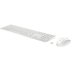 Kit Tastatura + Mouse wireless HP 650, White
