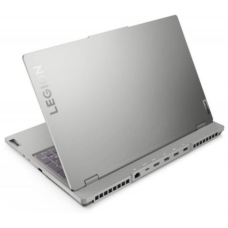 Laptop Gaming Lenovo Legion 5 15ARH7H cu procesor AMD Ryzen™ 5 6600H pana la 4.50 GHz, 15.6", Full HD, IPS, 144 Hz, 16GB, 512GB SSD, NVIDIA GeForce RTX 3060 6GB GDDR6, No OS, Cloud Grey