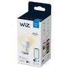 Philips Bec LED inteligent WiZ Connected Dimmable, Wi-Fi, GU10, 4.9W (50W), 345 lm, lumina calda (2700K)