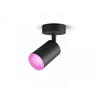 Philips Spot LED RGB Hue Fugato, Bluetooth, GU10, 5.7W, 350 lm, lumina alba si color (2000-6500K), IP20