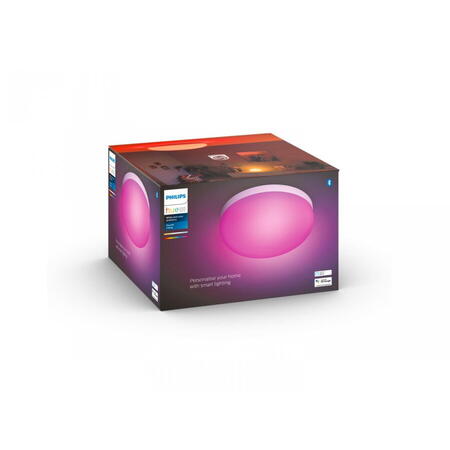Plafoniera LED RGB Hue Flourish, Bluetooth, 24V, 32.5W (175W), 2250 lm, lumina alba si color (2000-6500K), IP20