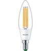 Philips Bec LED Classic B35, Ultra Efficient Light, E14, 2.3W (40W), 485 lm, lumina calda (3000K)