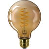 Philips Bec LED vintage (decorativ) Classic Gold Globe G93, EyeComfort, E27, 4W (25W), 250 lm, lumina calda (1800K), dimabil