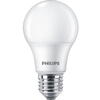 Philips Bec LED A60, E27, 8W (60W), 806 lm, lumina neutra (4000K)