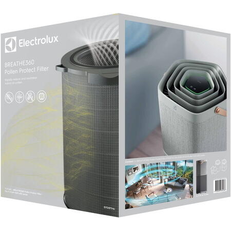 Filtru EFDBTH6 pentru purificator aer Electrolux Pure A9, neutralizeaza rapid polenul din locuinta si impiedica reactiile alergice