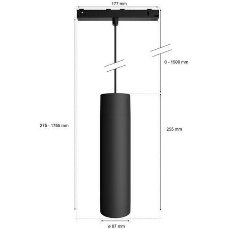 Pendul LED RGB Hue Perifo, Bluetooth, control vocal, 24V, 5.2W, 490 lm, lumina alba si color (2000-6500K), IP20