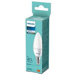 Philips Bec LED B35, E14, 5W (40W), 470 lm, lumina neutra (4000K)