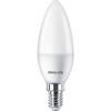 Philips Bec LED B35, E14, 5W (40W), 470 lm, lumina calda (2700K)