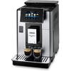 DeLonghi Espressor automat De’Longhi PrimaDonna SOUL ECAM 610.55.SB, Carafa pentru lapte, Sistem LatteCrema, Rasnita cu tehnologie Bean Adapt, Coffee Link App, 1450W, 19 bar,2.2 l, Negru - Argintiu