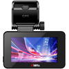 Camera auto DVR XBlitz Genesis 4k, prindere de parbriz, 4K Ultra HD, GPS, Negru