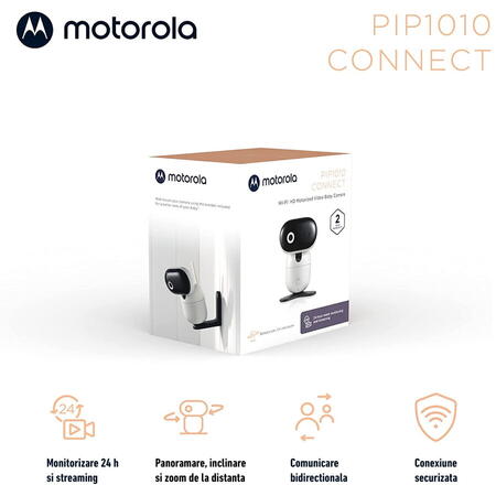 Video Monitor Digital + Wi-Fi Motorola PIP1010 Connect