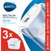 Brita Cana filtranta Marella Starter Pack 2.4 L MAXTRA+ , alba cu 3 filtre incluse