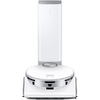 Aspirator Robot Samsung Jet Bot AI VR50T95735W/GE, 170W, Recunoastere obiecte AI, LiDar, Senzor 3D; trepte, Monitorizare video, Statie de colectare Clean Station, Motor Digital Inverter, Filtrare 99.999%, Select & Go, No go Zone, Alb
