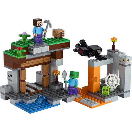 LEGO Minecraft - Mina abandonata 21166, 248 piese