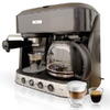 Del Caffe Espressor DelCaffe 3 in 1 Coffe Shot, 15 bari, 1850W, 1.25 l, Functie spumare, Inchidere automata, Negru