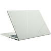 Laptop ultraportabil ASUS Zenbook 14 OLED UX3402ZA cu procesor Intel® Core™ i7-1260P pana la 4.70 GHz, 14", 2.8K, OLED, 16GB, 1TB SSD, Intel Iris Xᵉ Graphics, Windows 11 Pro, Aqua Celadon