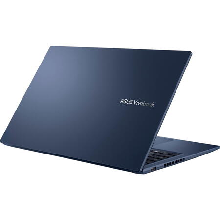 Laptop ASUS Vivobook 15 A1502ZA cu procesor Intel® Core™ i7-1260P pana la 4.70 GHz, 15.6", Full HD, IPS, 16GB, 512GB M.2 SSD, Intel Iris Xᵉ Graphics, No OS, Quiet Blue