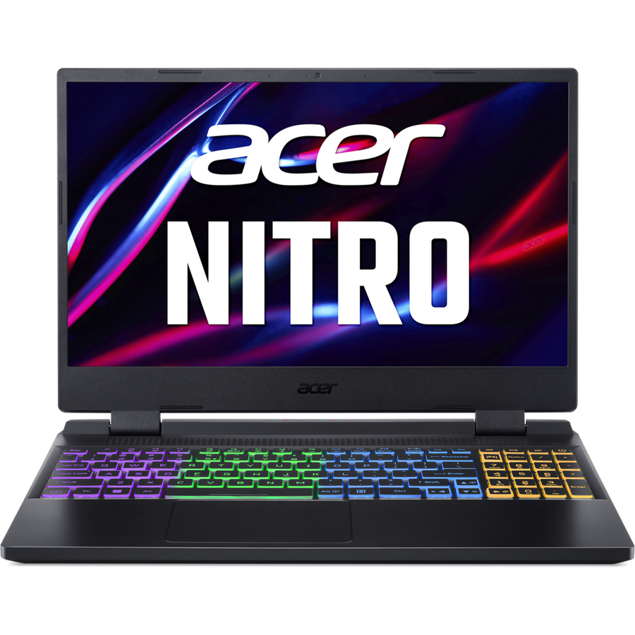 Laptop Acer Gaming 15.6&#039;&#039; Nitro 5 An515-46, Fhd Ips 165hz, Procesor Amd Ryzen™ 7 6800h, 16gb Ddr5, 1tb Ssd, Geforce Rtx 3070 8gb, No Os, Obsidian Black