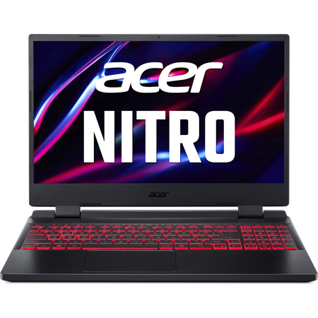 Laptop Acer Gaming 15.6'' Nitro 5 AN515-46, FHD IPS 144Hz, Procesor AMD Ryzen™ 7 6800H, 16GB DDR5, 512GB SSD, GeForce RTX 3050 4GB, No OS, Obsidian Black