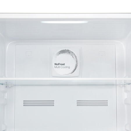 Combina frigorifica Heinner HCNF-V291WDF+, 294 l, Clasa F, No Frost Multicooling, Dozator de apa, Freezer Shield, H 186 cm, Alb
