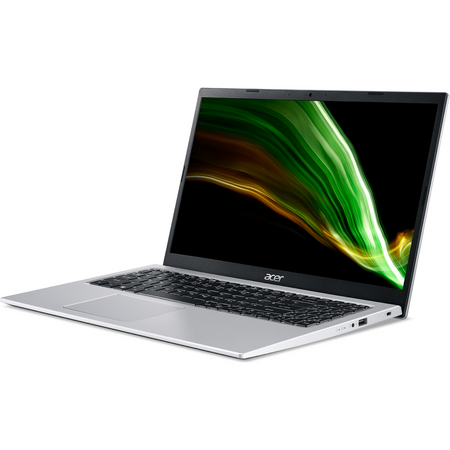 Laptop Acer 15.6'' Aspire 3 A315-58, FHD, Procesor Intel® Core™ i5-1135G7, 8GB DDR4, 256GB SSD, Intel Iris Xe, No OS, Pure Silver