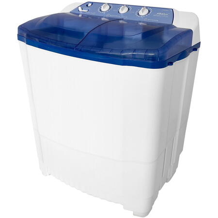 Masina de Spalat Rufe Semiautomata cu Storcator Albalux AXS 8.3, 8 Kg, Capacitate rufe la stoarcere 3 kg, Alimentare apa calda sau rece, Alb