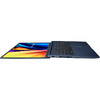 Laptop ASUS 15.6'' Vivobook 15X OLED M1503QA, FHD, Procesor AMD Ryzen™ 5 5600H, 16GB DDR4, 512GB SSD, Radeon, No OS, Quiet Blue