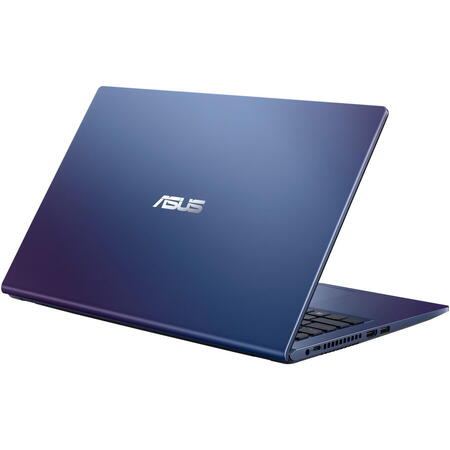 Laptop ASUS A516EA cu procesor Intel® Core™ i3-1115G4 pana la 4.10 GHz, 15.6", Full HD, IPS, 8GB, 256GB SSD, Intel® UHD Graphics, No OS, Peacock Blue