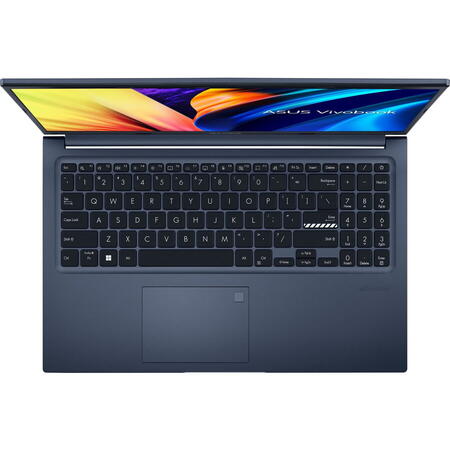 Laptop ASUS VivoBook 15 A1502ZA cu procesor Intel® Core™  i3-1220P pana la 4.40 GHz, 15.6", Full HD, IPS, 8GB DDR4, 512GB SSD, Intel® UHD Graphics, No OS, Quiet Blue