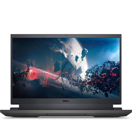 Laptop DELL Gaming 15.6'' G15 5520, FHD 120Hz, Procesor Intel® Core™ i7-12700H (24M Cache, up to 4.70 GHz), 16GB DDR5, 512GB SSD, GeForce RTX 3060 6GB, Linux, Dark Shadow Grey, 3Yr CIS