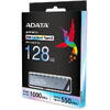 A-Data USB Flash Drive ADATA 128GB, UE800, USB Type-C, Black