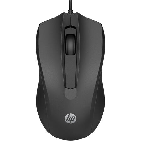 Mouse optic HP 100, Negru