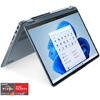 Laptop Lenovo IdeaPad Flex 5 14ALC7 cu procesor AMD Ryzen™ 7 5700U  pana la 4.30 GHz, 14", WUXGA, 16GB, 512GB SSD, AMD Radeon™ Graphics, Windows 11 Home, Stone Blue