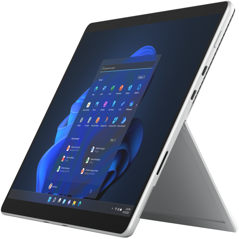 Tableta Microsoft Surface Pro 8, Procesor Intel® Core™ I5-1145g7, Pixelsense 13, 16gb Ram, 256gb Ssd, 8mp, Wi-fi, Bluetooth, Windows 10 Pro Argintiu