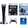 Sony Consola PlayStation 5 + Joc PS5 God of War Ragnarok + Joc PS5 Marvel's Spider-Man: Miles Morales + PSCard 100 RON