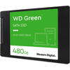 Western Digital SSD 480GB, Green, SATA3, 6 Gb/s, 7mm
