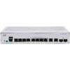 Cisco Switch CBS350-8P-E-2G-EU Managed 8-port GE, PoE+ 60W, Ext PS, 2x1G Combo