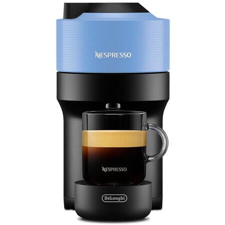 Espressor Nespresso by De'Longhi Vertuo Pop ENV90.A, 1260W, extractie prin centrifuzie, conectare telefon, 0.6L, Albastru
