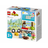 LEGO DUPLO - Casa de familie pe roti 10986, 31 piese